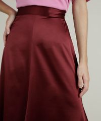 Saia-Feminina-Mindset-Midi-Evase-Acetinada-Vinho-9943619-Vinho_4