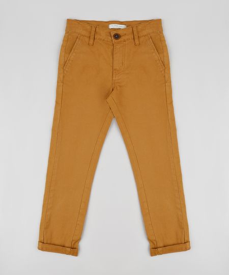 Calca-de-Sarja-Infantil-Slim-Caramelo-9886332-Caramelo_1