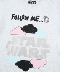 Blusa-Infantil-Star-Wars-com-Brilho-Manga-Curta-Cinza-Mescla-Claro-9888024-Cinza_Mescla_Claro_3