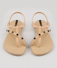 Rasteirinha-Feminina-Ipanema-Class-Wish-Spikes-Texturizada-Cobra-com-Tachas-Bege-9925070-Bege_5