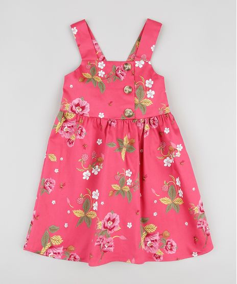 Vestido-Infantil-Estampado-Floral-Alca-Media-Rosa-9821431-Rosa_1