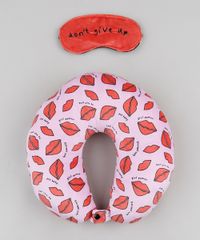 Kit-de-Apoio-de-Pescoco-Estampado-de-Bocas---Tapa-Olho--Don-t-Give-Up--Rosa-9899818-Rosa_1