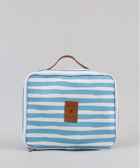 Necessaire-Feminina-Listrada--So-Ria-pra-Vida--com-Alca-de-Mao-Azul-Claro-9867590-Azul_Claro_1