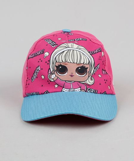 Bone-Infantil-Aba-Curva-LOL-Surprise-Pink-9927286-Pink_1 Bone-Infantil-Aba-Curva-LOL-Surprise-Pink-9927286-Pink_1