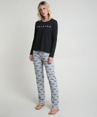 Pijama-Feminino-Friends-Manga-Longa-Preto-9877990-Preto_1
