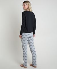 Pijama-Feminino-Friends-Manga-Longa-Preto-9877990-Preto_2