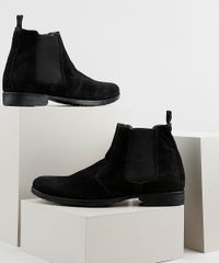 Bota-Masculina-Oneself-Chelsea-em-Suede-Preta-9924389-Preto_1