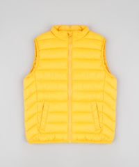 Colete-Infantil-Puffer-com-Bolsos-Mostarda-9349535-Mostarda_1