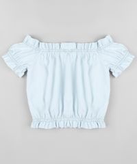 Blusa-Jeans-Infantil-Cropped-Ombro-a-Ombro-Manga-Curta-Azul-Claro-9928608-Azul_Claro_2
