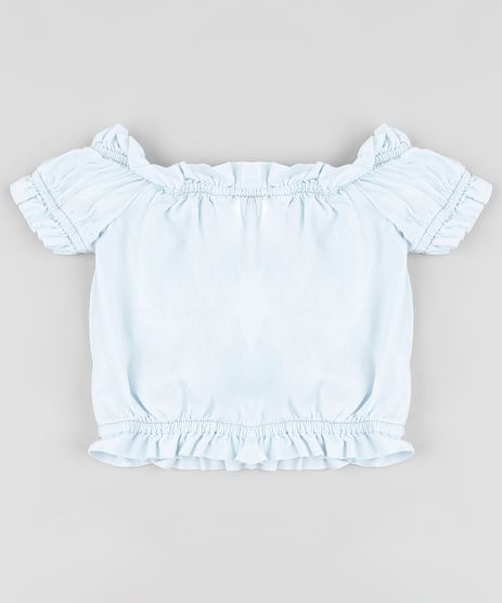 Cropped Infantil Em Promocao Compre Online Melhores Precos C A