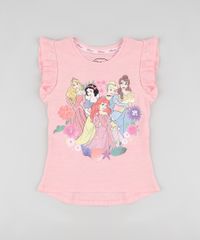 Blusa-Infantil-Princesas-com-Babados-Manga-Curta-Rosa-Claro-9912443-Rosa_Claro_1