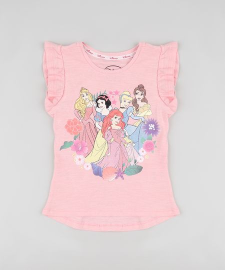 Blusa-Infantil-Princesas-com-Babados-Manga-Curta-Rosa-Claro-9912443-Rosa_Claro_1