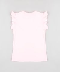 Blusa-Infantil-Pequena-Sereia-Ariel-com-Babados-Manga-Curta-Rosa-Claro-9877606-Rosa_Claro_2