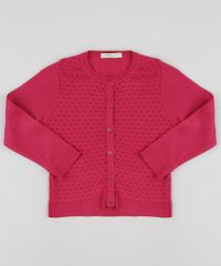 Cardigan-Infantil-em-Trico-Texturizado-Vinho-9917298-Vinho_1