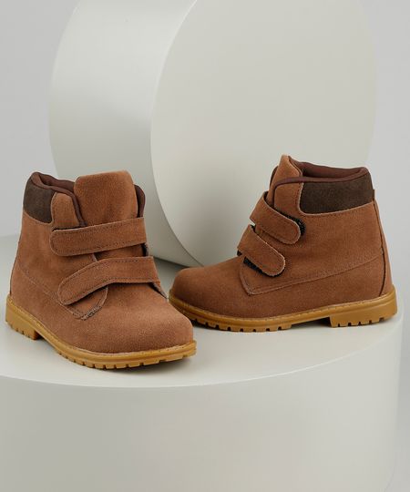 Bota-Coturno-Infantil-Baby-Club-com-Recortes-em-Suede-Caramelo-9926410-Caramelo_1