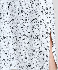 Saia-Feminina-Midi-Estampada-de-Folhagem-com-Fenda-Branca-9802335-Branco_4