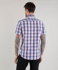 Camisa-Slim-Xadrez-em-Algodao---Sustentavel--Azul-8454859-Azul_2