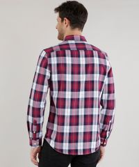 Camisa-Slim-Xadrez-em-Algodao---Sustentavel--Vinho-8454865-Vinho_2