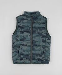 Colete-Infantil-Puffer-com-Bolsos-Verde-Militar-9781950-Verde_Militar_1