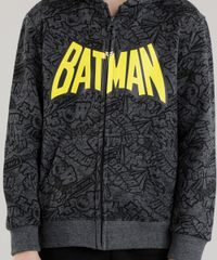 Blusao-Estampado-Batman-em-Moletom-de-Algodao---Sustentavel-Cinza-Mescla-Escuro-8470154-Cinza_Mescla_Escuro_4