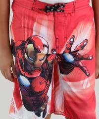 Bermuda-Homem-de-Ferro-Vermelha-8624976-Vermelho_4