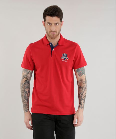 Polo-em-Piquet-com-Bordado-Vermelha-8584360-Vermelho_1