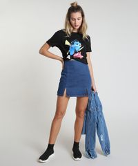 Blusa-Feminina-Procurando-Nemo-Ampla-Manga-Curta-Decote-Redondo-Preta-9878854-Preto_3