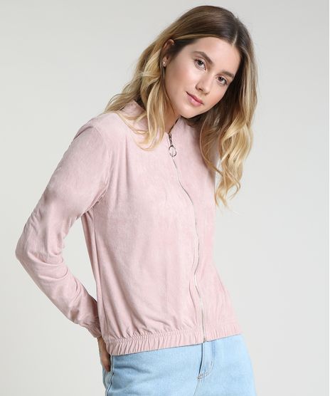 Jaqueta-Bomber-Feminina-em-Suede-Rose-9900196-Rose_1