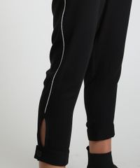 Calca-Feminina-Jogger-com-Faixa-em-Lurex-Cintura-Alta-Preta-9903819-Preto_4