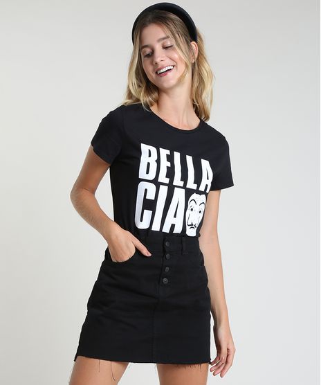Blusa-Feminina-La-Casa-de-Papel--Bella-Ciao--Manga-Curta-Decote-Redondo-Preta-9942044-Preto_1