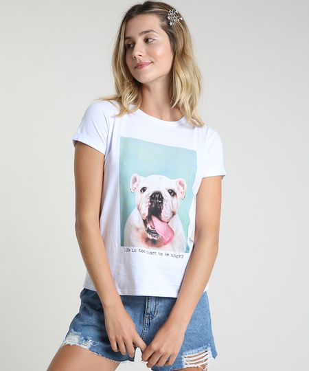Blusa-Feminina-Cachorro-Manga-Curta-Decote-Redondo-Branca-9935295-Branco_1 Blusa-Feminina-Cachorro-Manga-Curta-Decote-Redondo-Branca-9935295-Branco_1