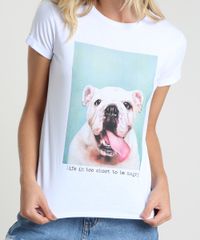 Blusa-Feminina-Cachorro-Manga-Curta-Decote-Redondo-Branca-9935295-Branco_4