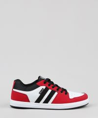 Tenis-Masculino-Ollie-com-Recortes-Vermelho-9924386-Vermelho_2