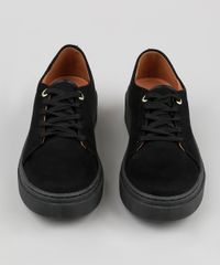 Tenis-Feminino-Vizzano-Flatform-em-Suede-Preto-9861453-Preto_5