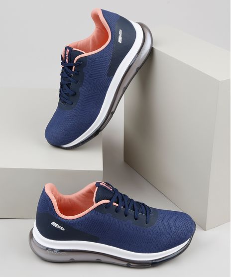 Tenis-Feminino-Actvitta-Running-em-Nylon-com-Solado-Translucido-Azul-Marinho-9919523-Azul_Marinho_1