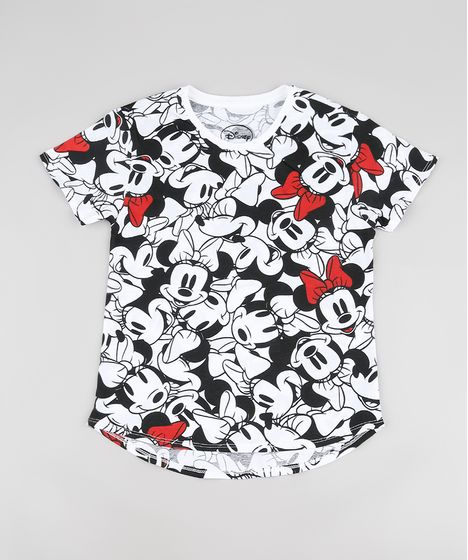 blusa da minnie c&a