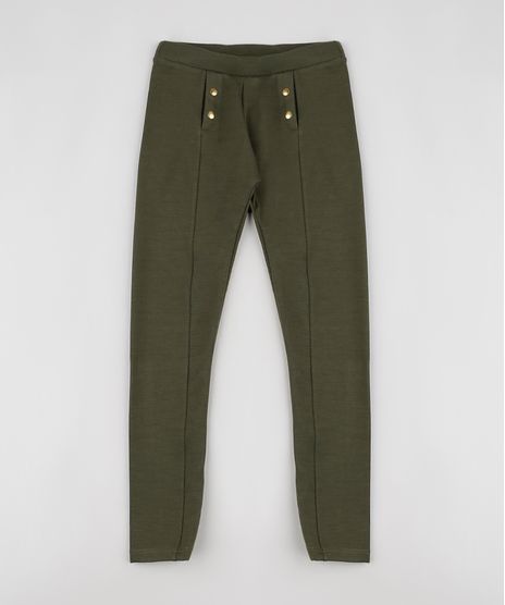 Calca-Legging-Infantil-com-Recorte-e-Tachas-Verde-Militar-9911939-Verde_Militar_1