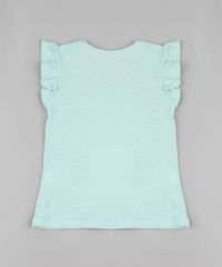 Blusa-Infantil-Pequena-Sereia-Ariel-com-Babados-Manga-Curta-Verde-Claro-9916969-Verde_Claro_2