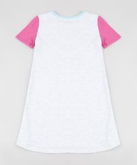 Camisola-Infantil-LOL-Surprise-Manga-Curta-Cinza-Mescla-Claro-9876990-Cinza_Mescla_Claro_2