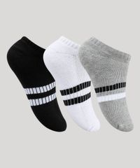 Kit-de-3-Meias-Masculinas-Selene-Soquete-Atoalhadas-Multicor-9946206-Multicor_1