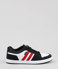 Tenis-Masculino-Ollie-com-Recortes-Preto-9924385-Preto_2
