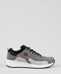 Tenis-Masculino-Ollie-com-Recortes-Chumbo-9924381-Chumbo_2
