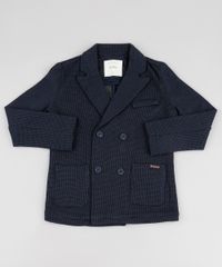 Blazer-Infantil-Transpassado-Estampado-Pied-de-Poule-com-Bolsos-Azul-Marinho-9807507-Azul_Marinho_1
