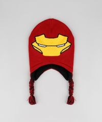 Kit-Infantil-de-Gorro-Homem-de-Ferro---Luva-em-Trico-Vermelha-9784916-Vermelho_2