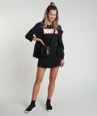 Blusa-Feminina-Marvel-Manga-Curta-Decote-Redondo-Preta-9942640-Preto_3