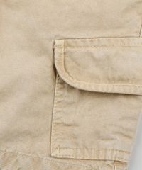 Bermuda-de-Sarja-Infantil-Reta-Cargo-com-Bolsos-Bege-9884056-Bege_3