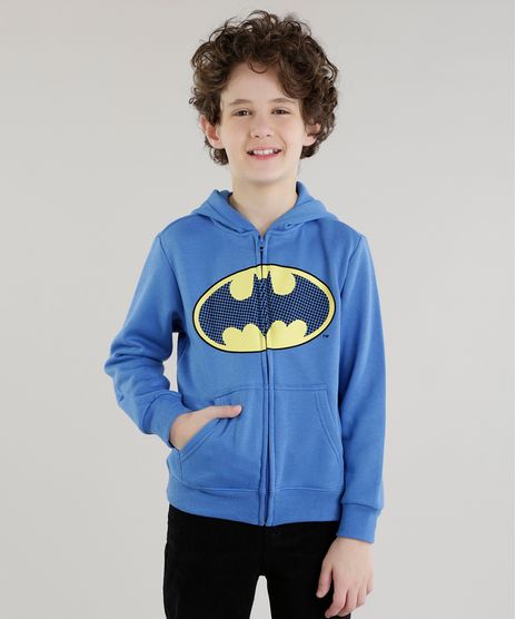 Blusao-Estampado-Batman-em-Moletom-de-Algodao---Sustentavel-Azul-8470160-Azul_1