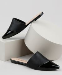 Mule-Feminino-Via-Uno-Bico-Fino-com-Recorte-Preto-9941884-Preto_1