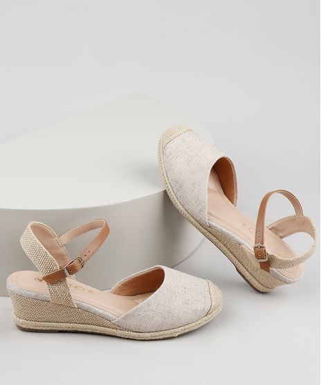 Espadrille-Feminina-Via-Uno-Bico-Redondo-Texturizada-Bege-Claro-9941877-Bege_Claro_1