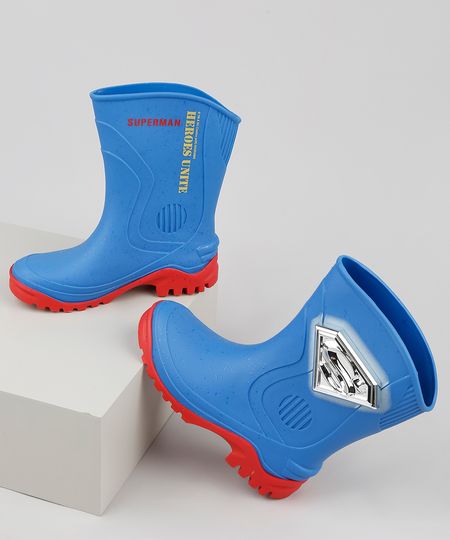 Bota-Galocha-Infantil-Grendene-Super-Homem-Azul-9938921-Azul_1 Bota-Galocha-Infantil-Grendene-Super-Homem-Azul-9938921-Azul_1